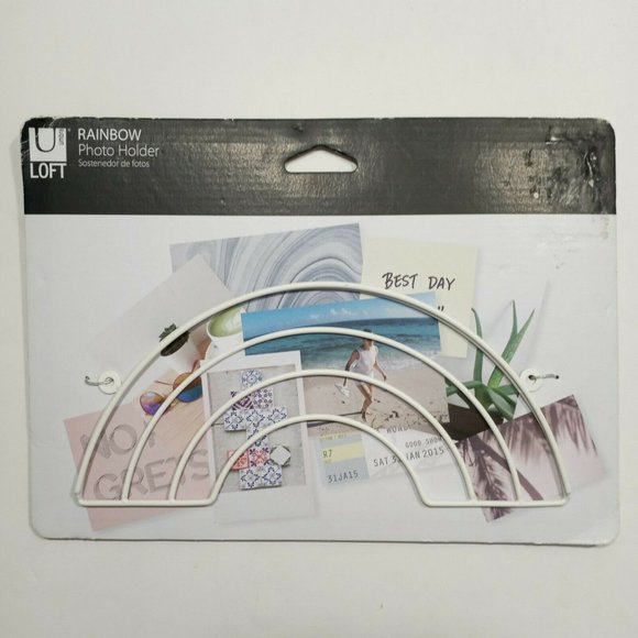 Umbra Other - Umbra Loft RAINBOW Photo Holder White Wall Mounted